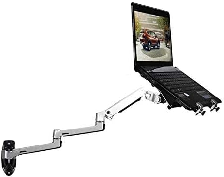 XSJ8013WT Wandhalterung Laptophalterung Ultra Langer Arm Aluminium Mechanische Feder Full Motion Lap