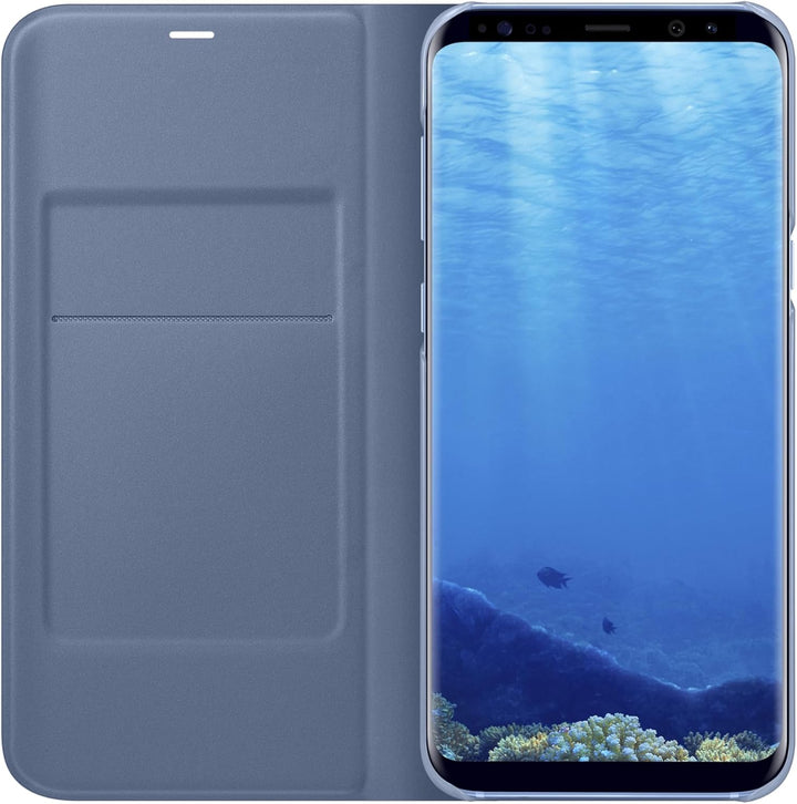 Samsung EF-NG955PLEGWW LED View Schutzhülle für Galaxy S8 Plus blau, blau
