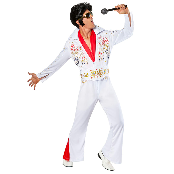 Rubies Deutschland 3 889050 M - Deluxe Elvis Grösse 48/50 (medium), M