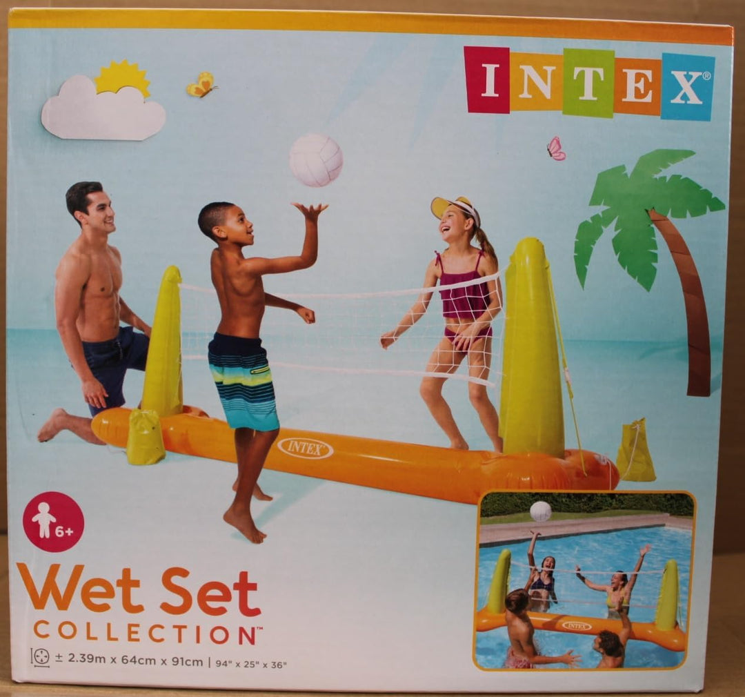 Intex Wasserspiel Floating Hoops, Mehrfarbig, Ø 67 x 55 cm 2 Stück Floating Hoops - Spiel + Pool Vol