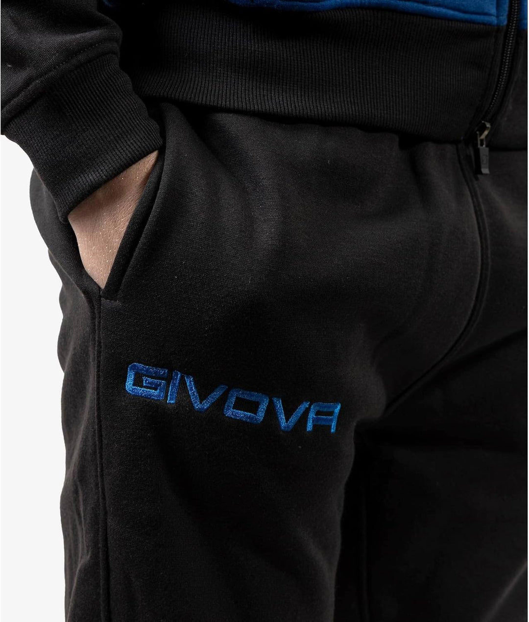 givova Herren Lf33-0210-l Overall, Hellblau/Schwarz, L