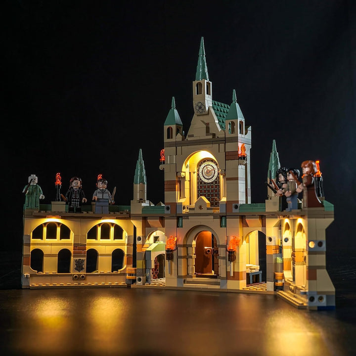 Led Licht Set für Lego 76415 Harry Potter Der Kampf um Hogwarts (Kein Lego), Dekorationsbeleuchtungs