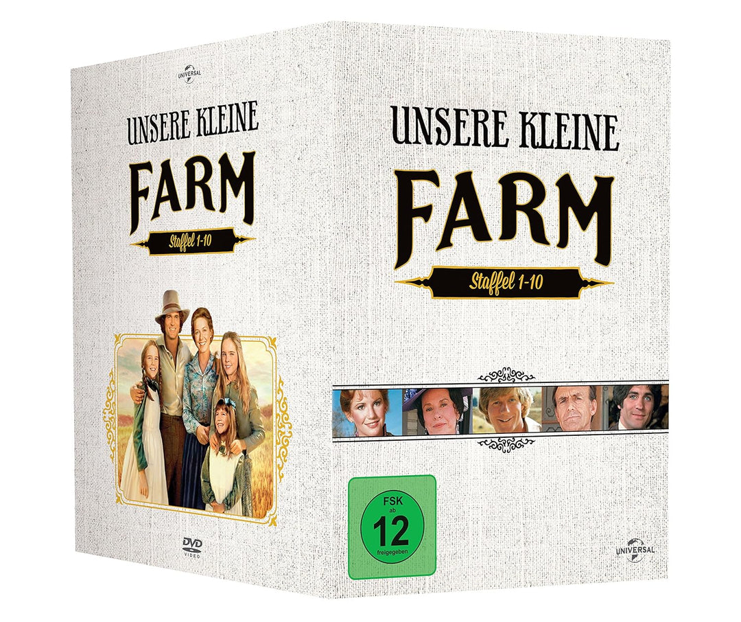 Unsere kleine Farm - Die komplette Serie (58 Discs), DVD