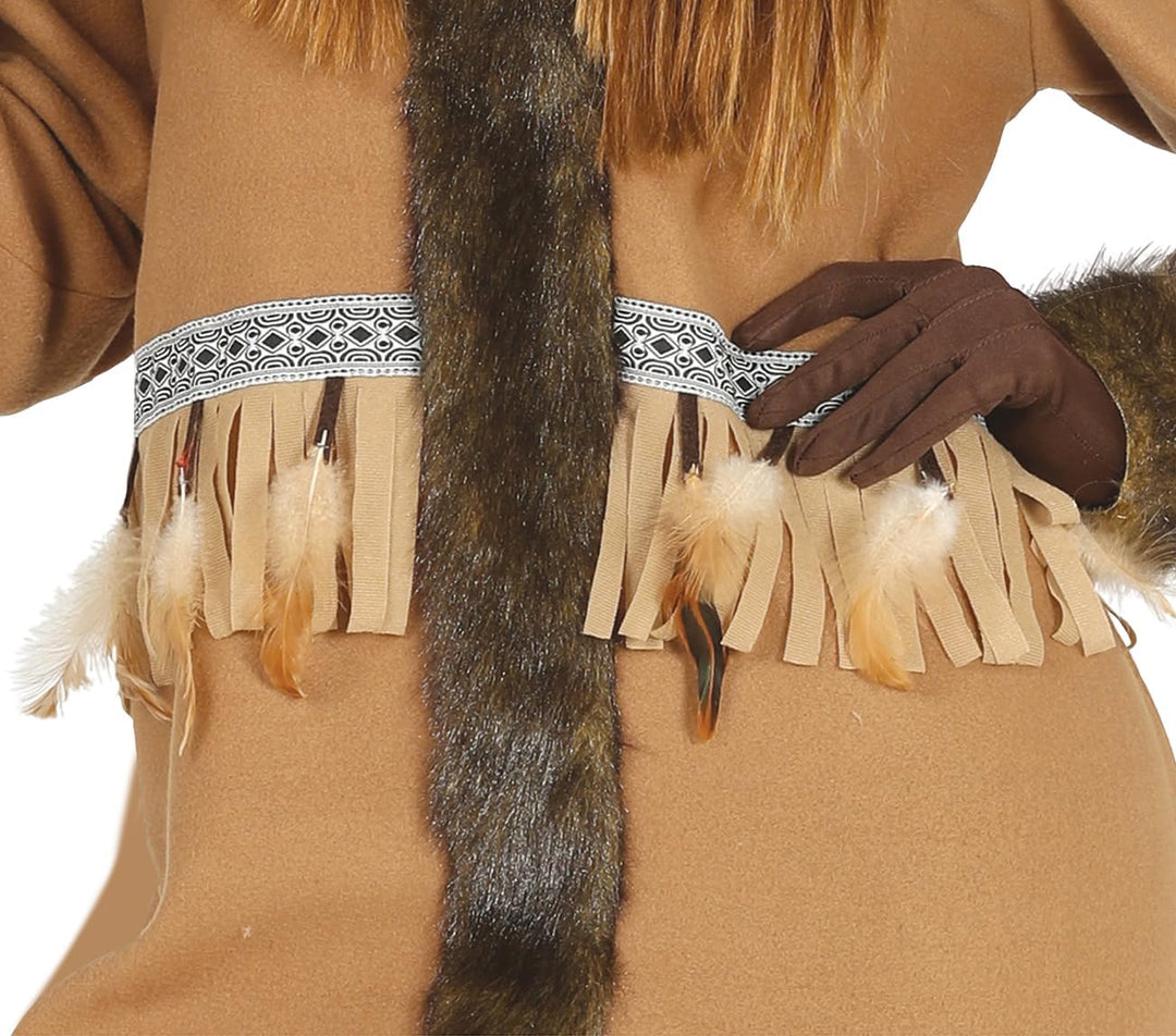 FIESTAS GUIRCA, S.L. Eskimo Kunsthaar Kostüm für Damen M