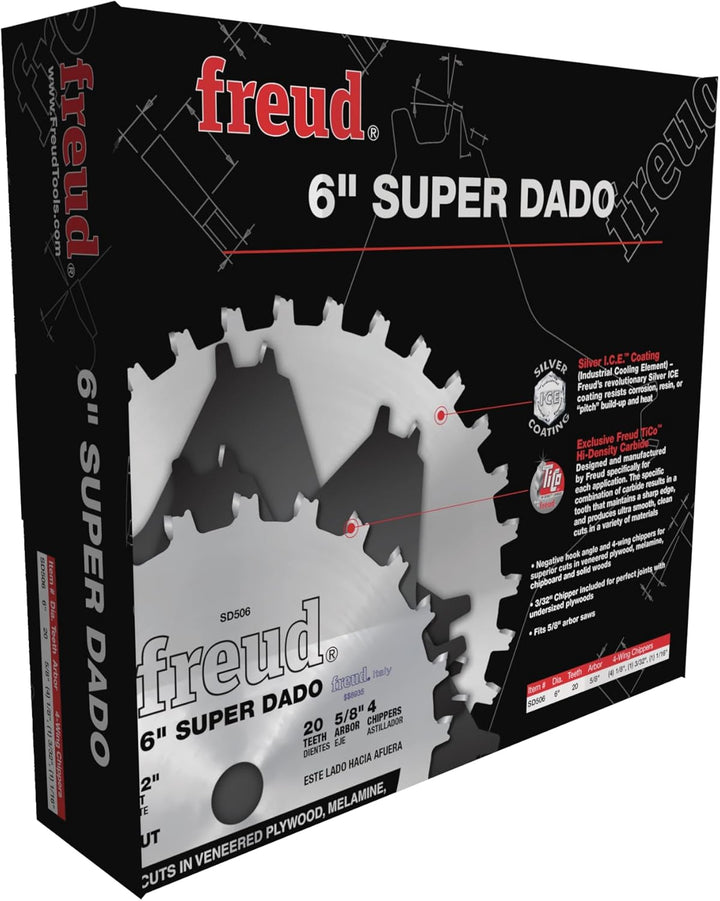 Freud sd408-Sicherheit Dado Set – 40Z, SD506 Freud SD506, Freud SD506