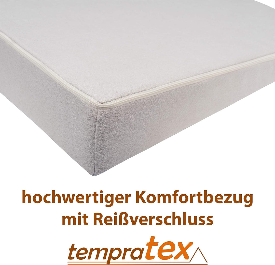Tempratex Bettkeil Keilkissen Schlaferhöhung + Nackenkissen Gratis dazu! Als Bein- oder Rückenkissen