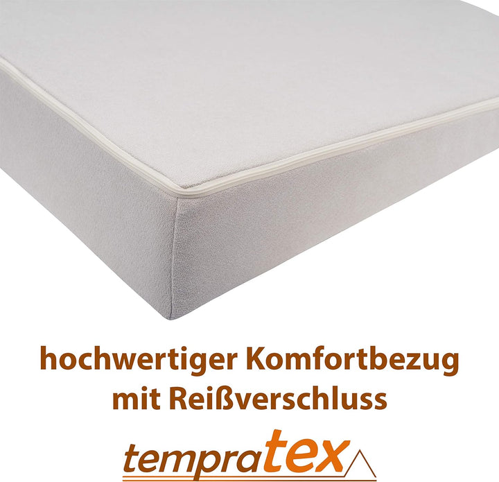 Tempratex Bettkeil Keilkissen Schlaferhöhung + Nackenkissen Gratis dazu! Als Bein- oder Rückenkissen