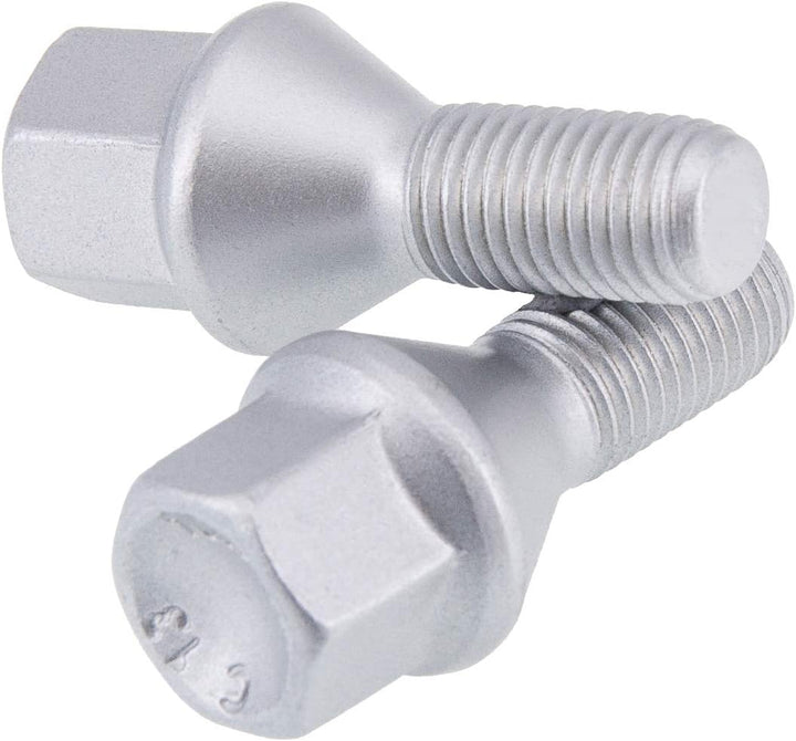 levando 20 Stück Radschrauben M14x1,5 33mm Schaftlänge Kegelbund 60° SW17 – Radbolzen-Set mit 20x Ra