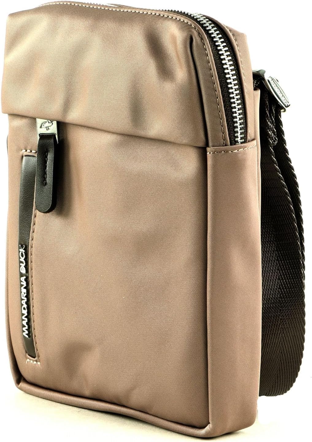 Mandarina Duck Damen Hunter Umhängetasche, 16x20x4,5 (L x H x W) Beaver, Beaver