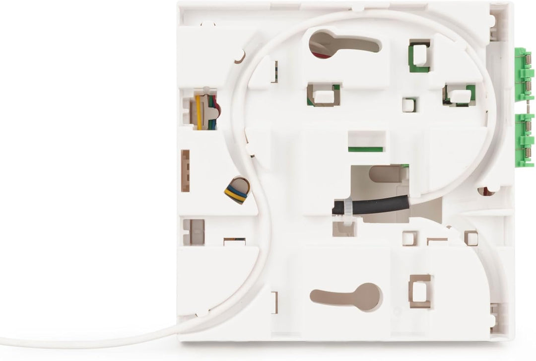 DIGITUS FTTX Installations-Kit - 50 m - LC-APC Duplex Kupplung - 4 Fasern - FTTH-Dose Vorkonfektioni