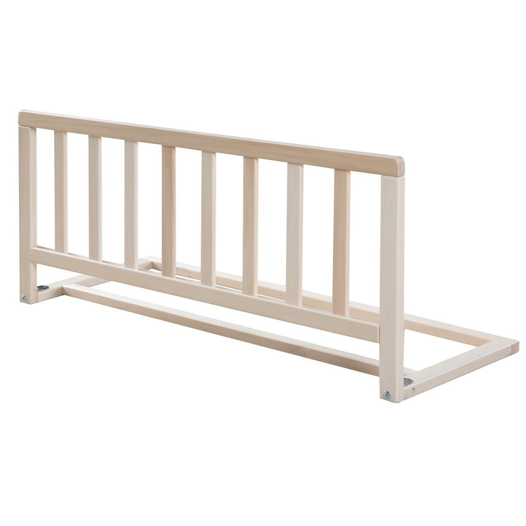 roba Bettschutzgitter 90 cm Länge aus Massivholz, sicherer Rausfallschutz für Babys und Kinder ab 18