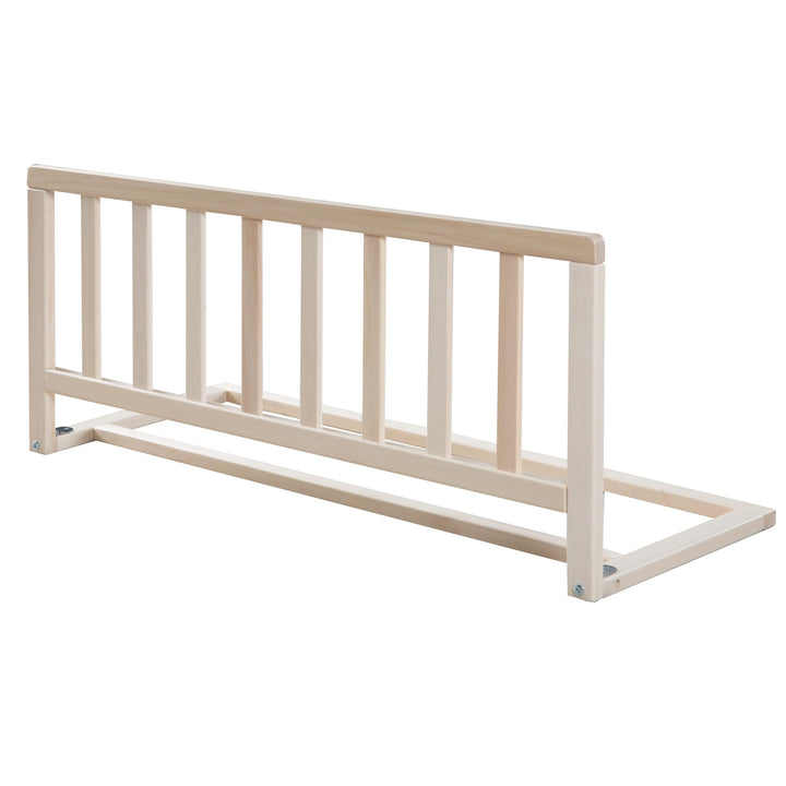 roba Bettschutzgitter 90 cm Länge aus Massivholz, sicherer Rausfallschutz für Babys und Kinder ab 18