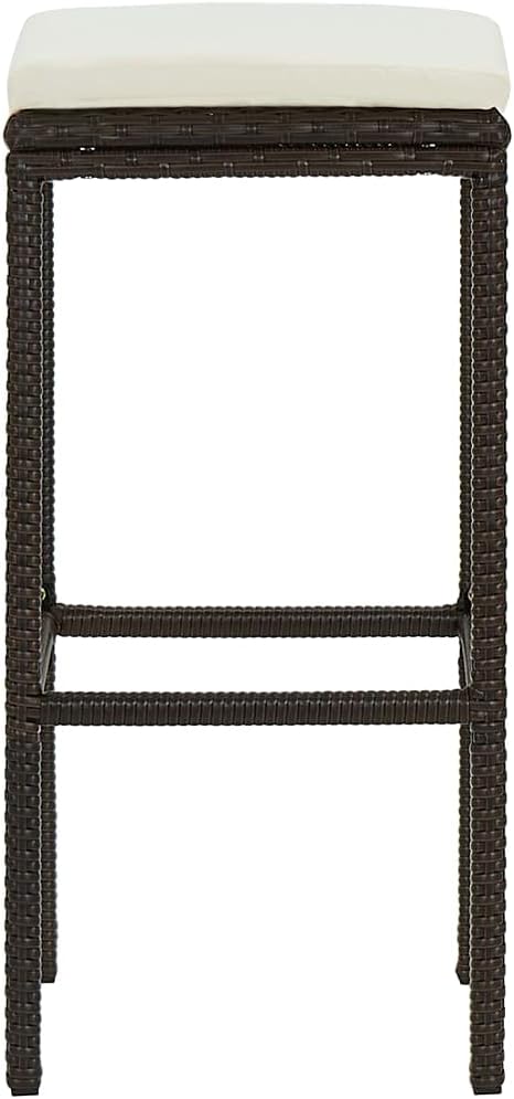 vidaXL 6X Barhocker mit Kissen Barstuhl Tresenhocker Küchenhocker Thekenhocker Tresenstuhl Thekenstu