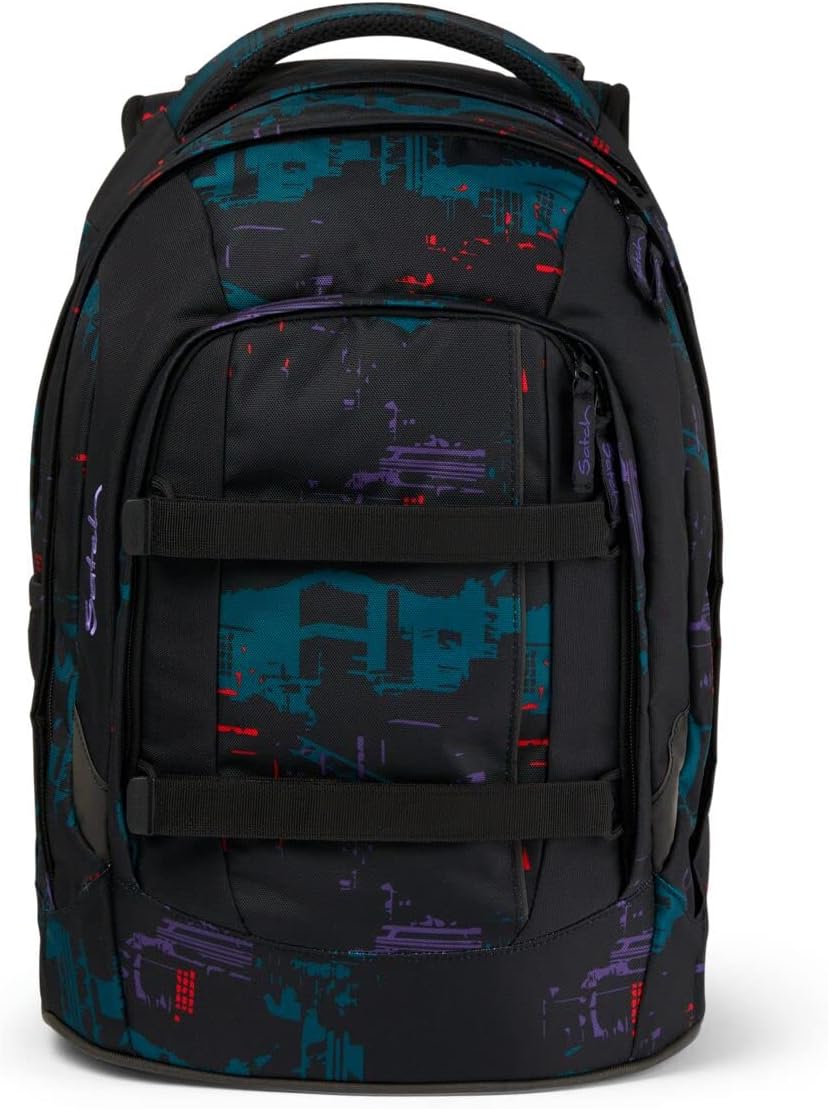 Satch Pack Pencil Slider Light Edition Schulrucksack Set 3tlg. mit Sportbeutel (Night Vision), Night