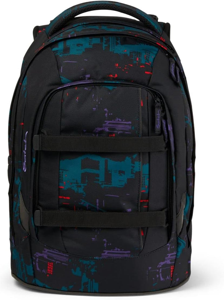 Satch Pack Pencil Slider Light Edition Schulrucksack Set 3tlg. mit Sportbeutel (Night Vision), Night