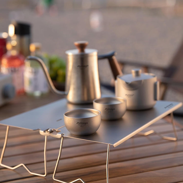 Titan BBQ Grill Klappbarer Grilltisch Leicht Tragbar