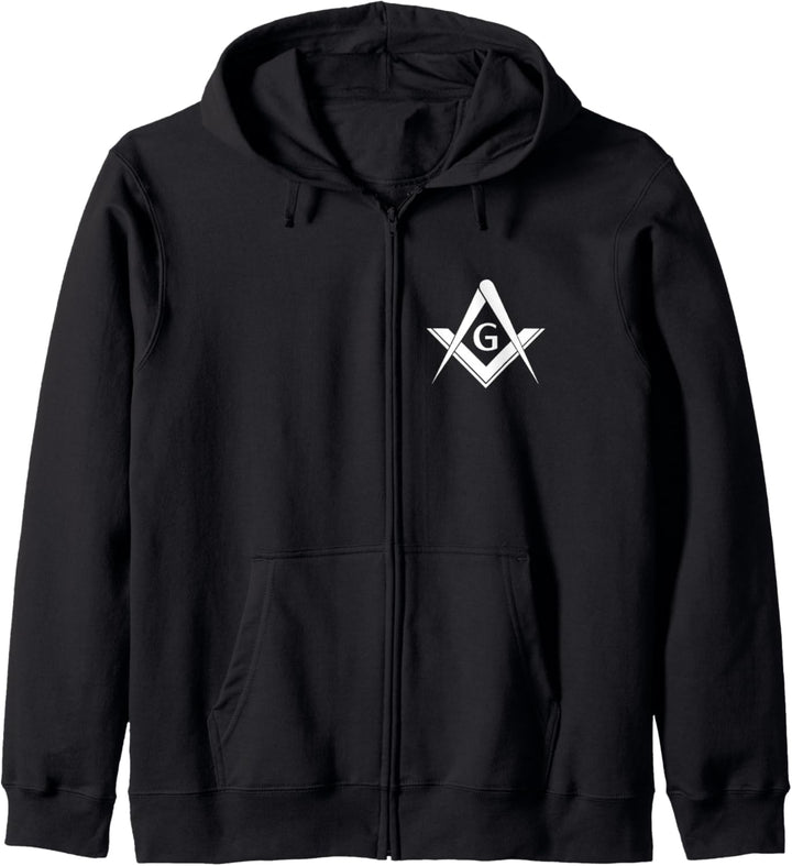 Freimaurer Symbol Zeichen G Gott Zirkel Winkel Emblem Loge Kapuzenjacke