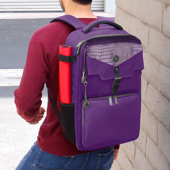 ENHANCE MTG-Rucksack - Sammleredition TCG-Rucksack für Deckboxen, gesleevte Karten, Spielmatten, MTG