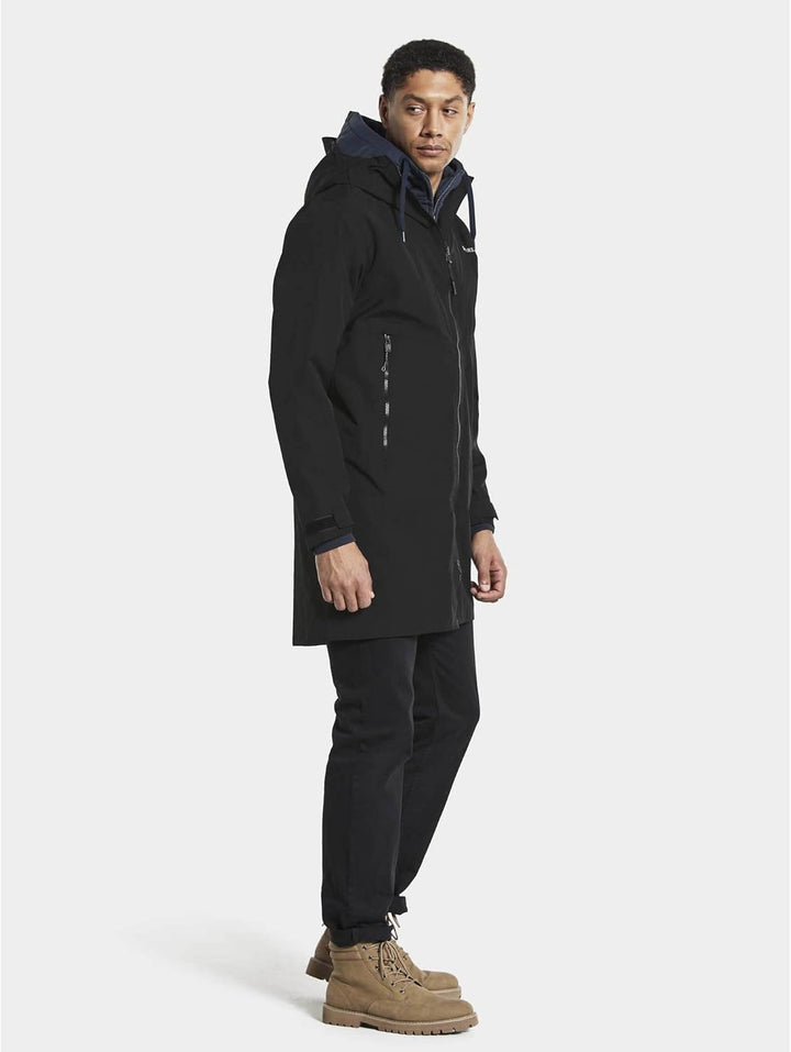 Didriksons Donny 2 Parka Herren grün 2022 Jacke M Schwarz, M Schwarz