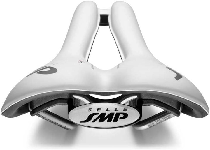 SMP Unisex – Erwachsene Well Sattel, weiss, Einheitsgrösse