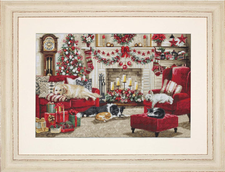 Kreuzstich-Set Luca-S Gold – Pets Interior BU5013