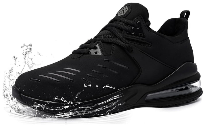 LARNMERN PLUS Sicherheitsschuhe Herren Damen S1 Arbeitsschuhe SRC rutschfest Küche Stahlkappenschuhe