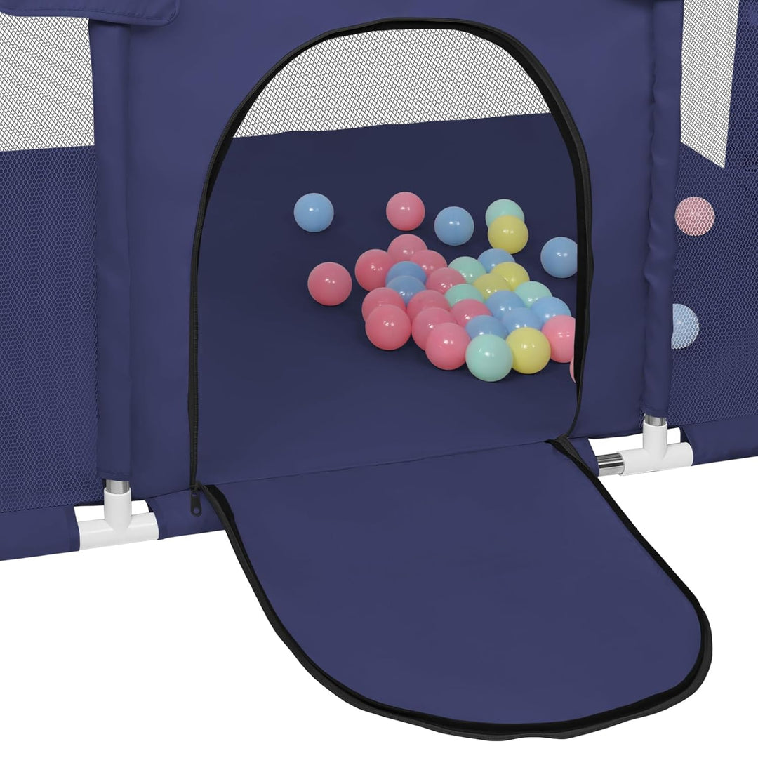Grosser Spielplatz mit Schutzgitter, Baby-Spielplatz, modular, klappbar, Grosser Spielplatz für Klei