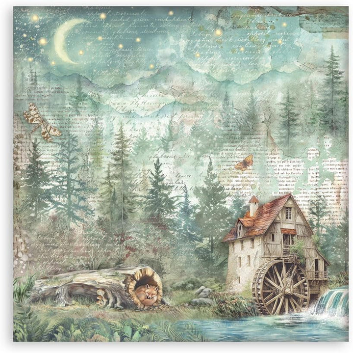 Stamperia - Scrapbook Paper Pad for Scrapbooking, Albums, Cards, Bullet Journals and More, Acid Free