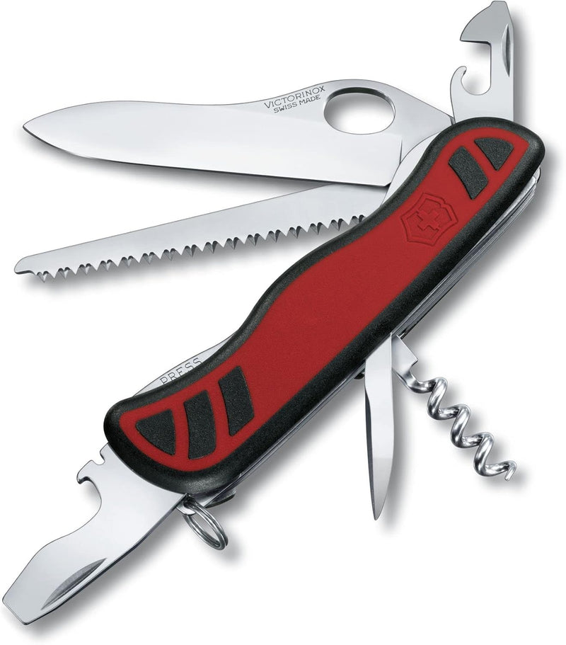 Victorinox, Schweizer Taschenmesser, Forester M, Multitool, 10 Funktionen, Klinge, gross, Dosenöffne