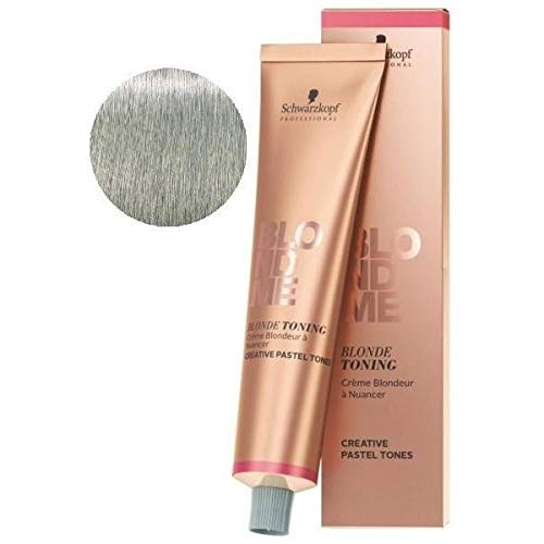 Schwarzkopf Professional BlondMe Toner Eis, 1er Pack (1 x 60 ml) Eis (Ice) 60 ml (1er Pack), Eis (Ic