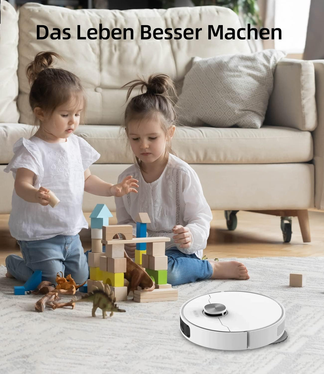 18 Stück Zubehör für Dreame L10s / L10 Ultra Saugroboter mit 1 Hauptbürste 6 Wischtücher 4 Filter 6