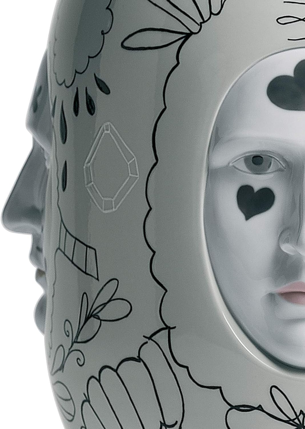 LLADRÓ Conversation Vase Ii. by Jaime Hayon. Vase. Porzellan.