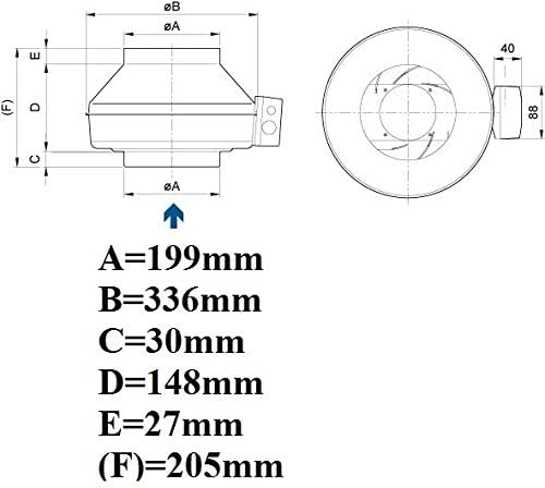 Systemair K 200 EC (749cbm)