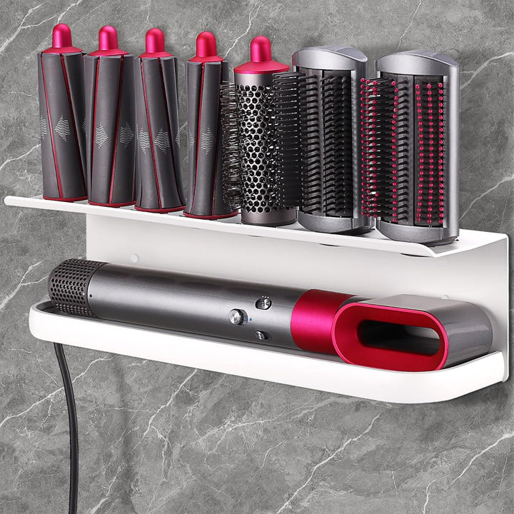 AXNSATRE Halterung Ohne Bohren für Dyson Airwrap & ZubehöR, Halterung Wandhalterung für Dyson Airwra