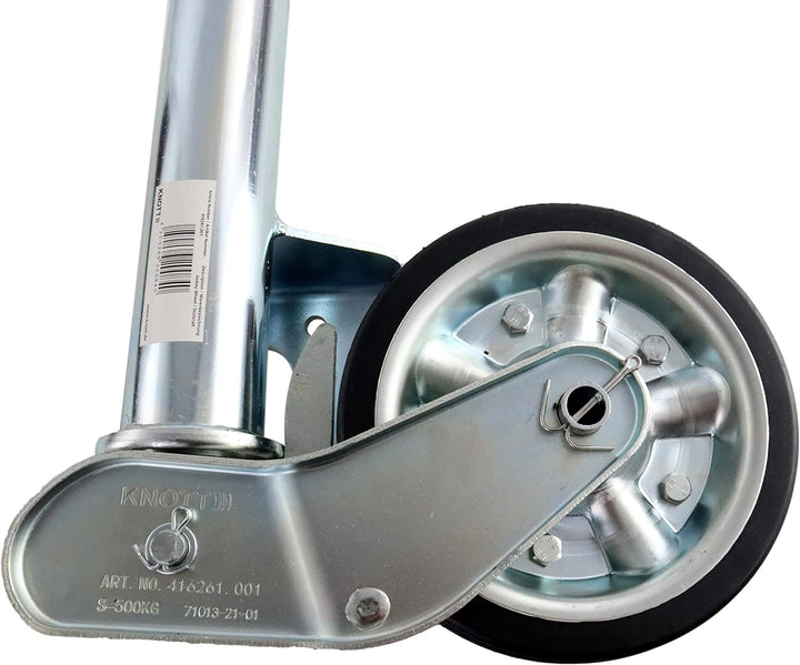 p4U Autom. Stützrad Original Knott Schwerlast 500kg PKW Anhänger Spornrad 200x50mm 416261.00