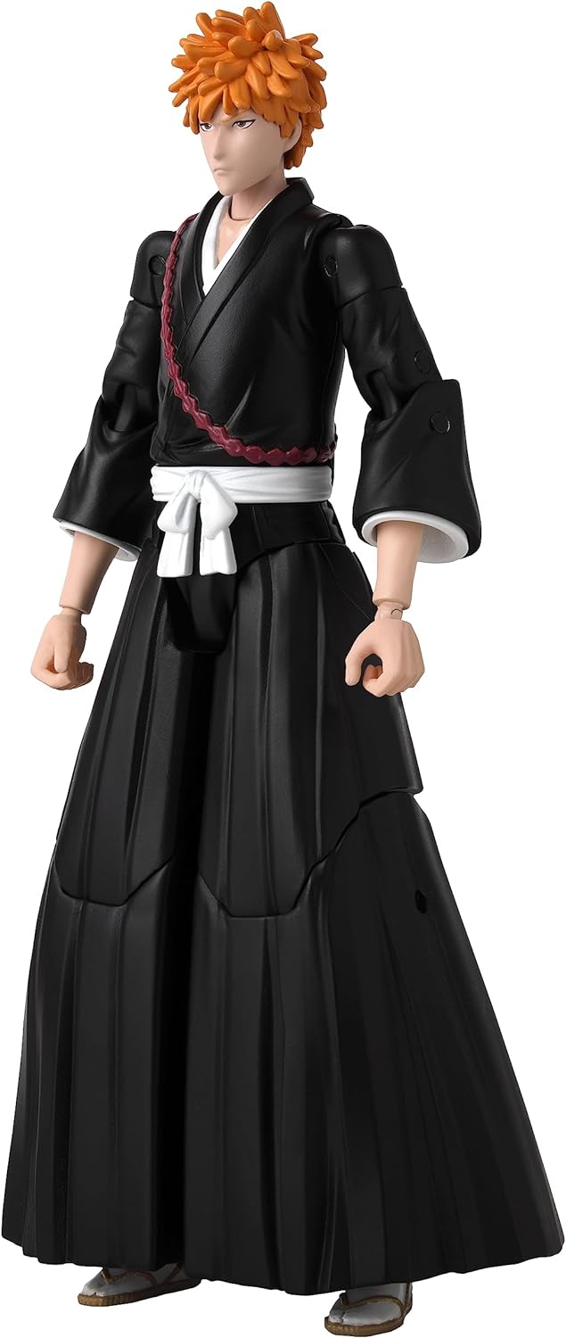 BANDAI Anime Heroes Bleach - Kurosaki Ichigo Action Figure (36971), Kurosaki Ichigo
