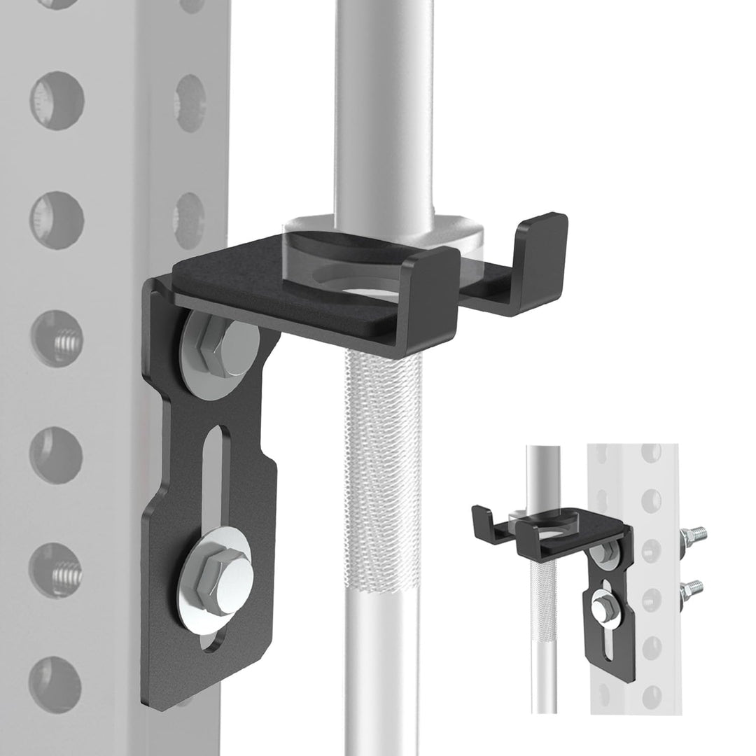 J Bryant Universeller Rack-montierter Langhantelhalter, passend für 2x2 / 2x3 / 3x3 Power Racks, kom