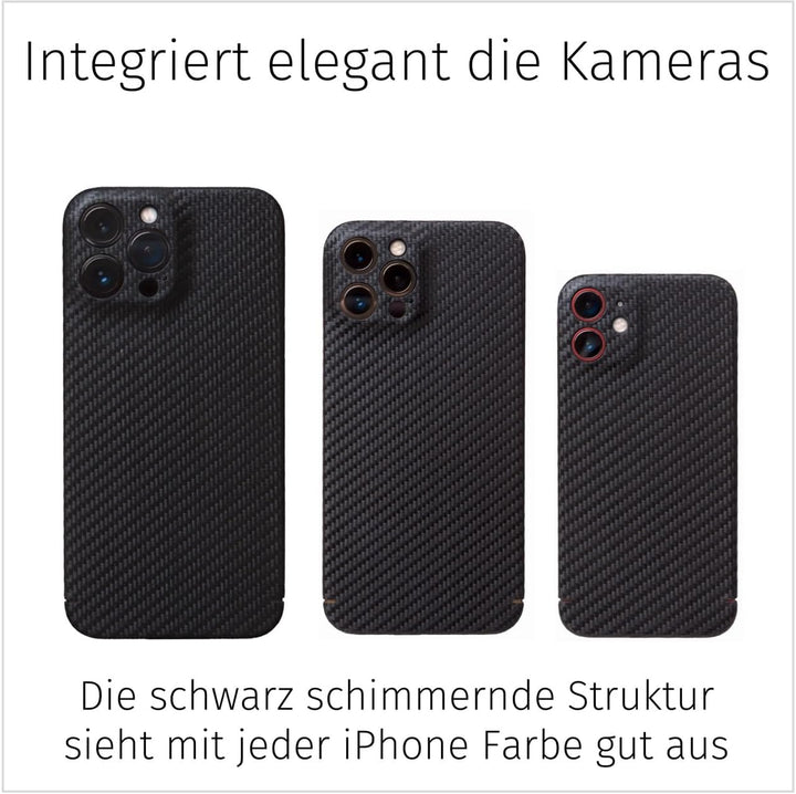 FILONO Carbon Hülle ultradünn iPhone 12 iPhone 12 CARBON Case, iPhone 12 CARBON Case
