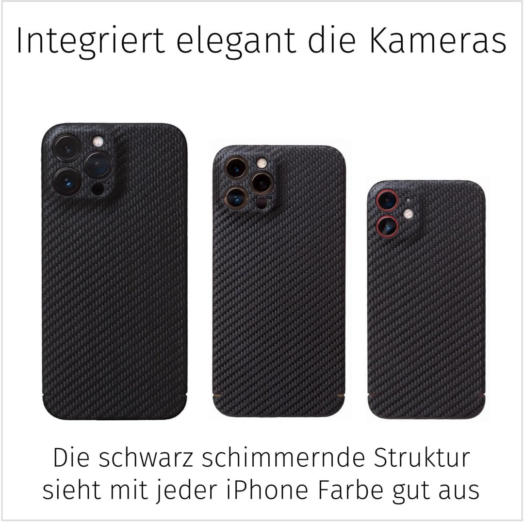 FILONO Carbon Hülle iPhone 12 Pro Max ultradünn iPhone 12 Pro Max CARBON Case, iPhone 12 Pro Max CAR