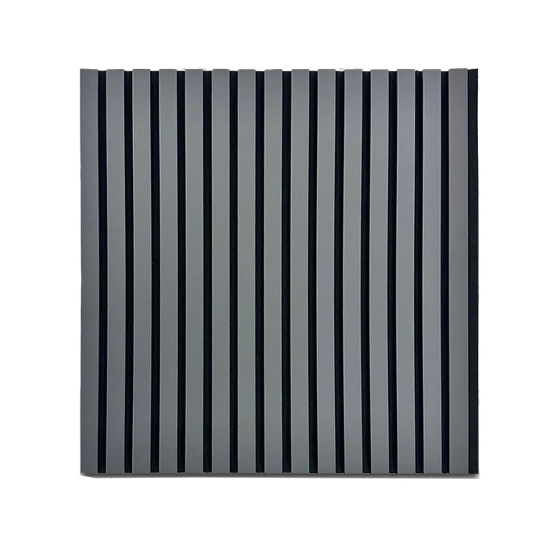 Dekorative Wandpaneele mit Filz und MDF Leisten – 60x60 cm - Nachhallreduzierend & Flexibel – 3 mm F