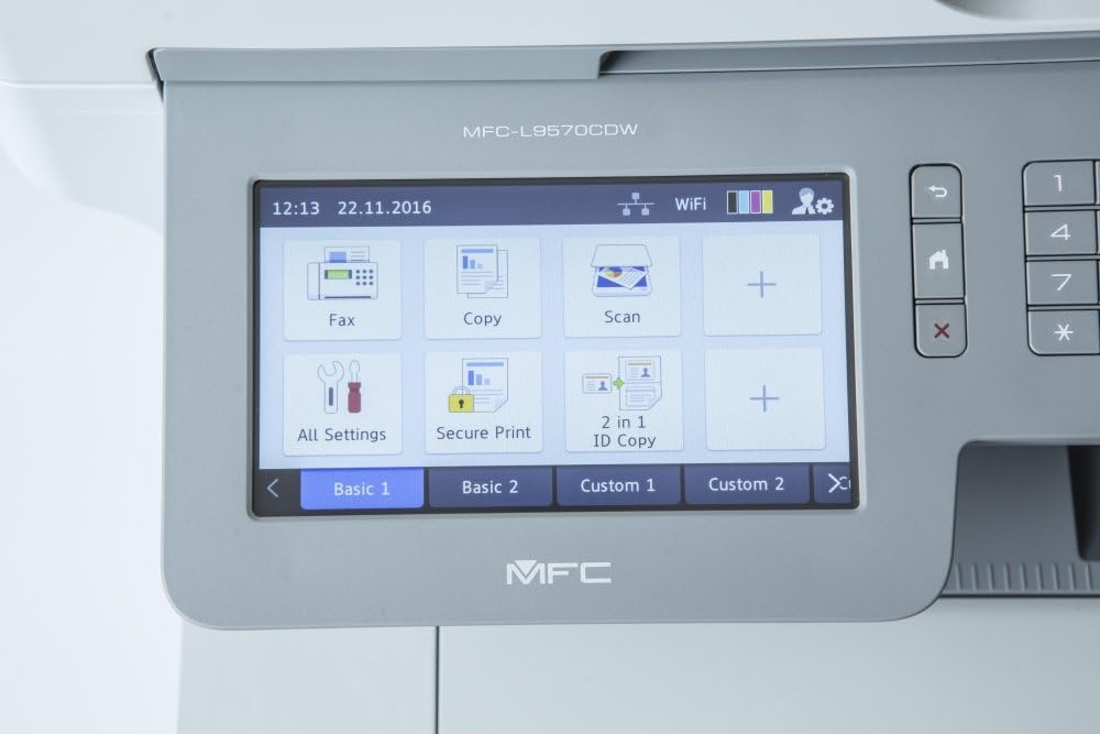 Brother MFC-L9570CDW Professionelles 4-in-1 Farblaser-Multifunktionsgerät (31 Seiten/Min., Drucker,