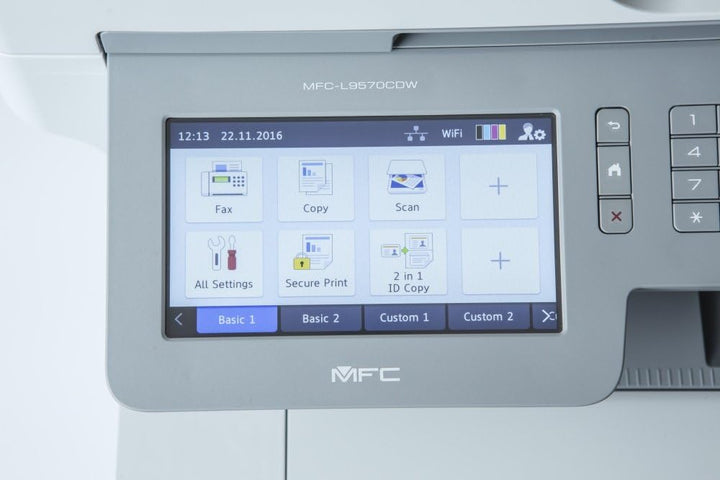 Brother MFC-L9570CDW Professionelles 4-in-1 Farblaser-Multifunktionsgerät (31 Seiten/Min., Drucker,