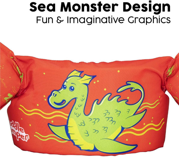 Bestway Puddle Jumper Swim Vest with Armbands, Toddler Swim Vest, Adjustable Kids Float Vest, Kids S