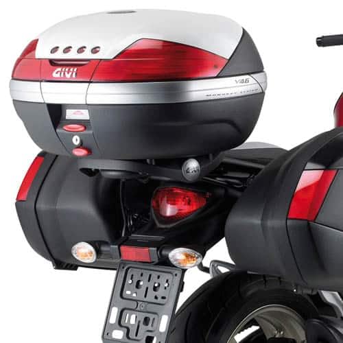 Givi SR121 Topcase Träger Monokey Koffer, Schwarz