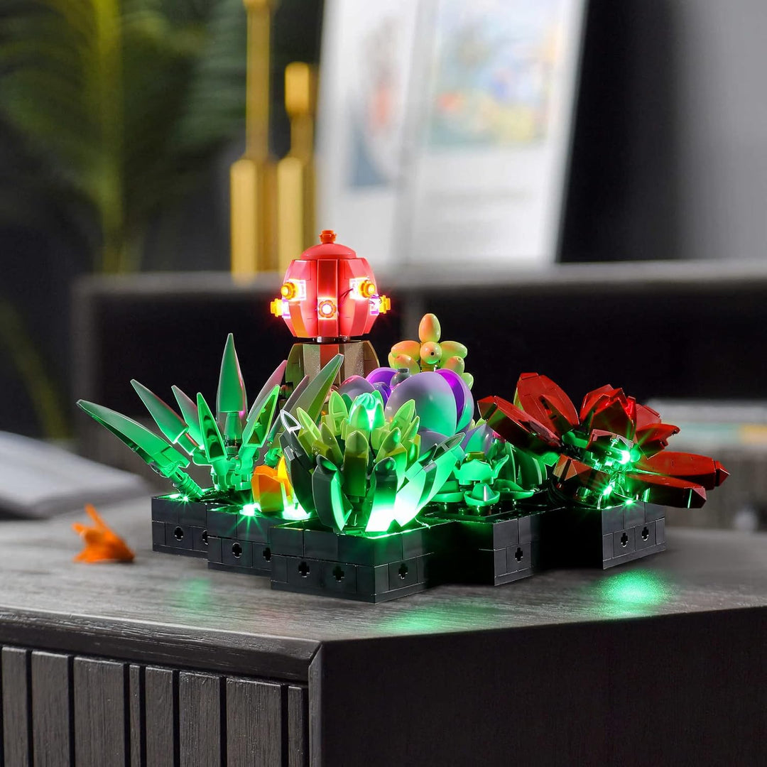 Lightailing Licht-Set Für Lego-10309 Sukkulenten - Led-Beleuchtungsset Kompatibel Mit Lego Bausteine