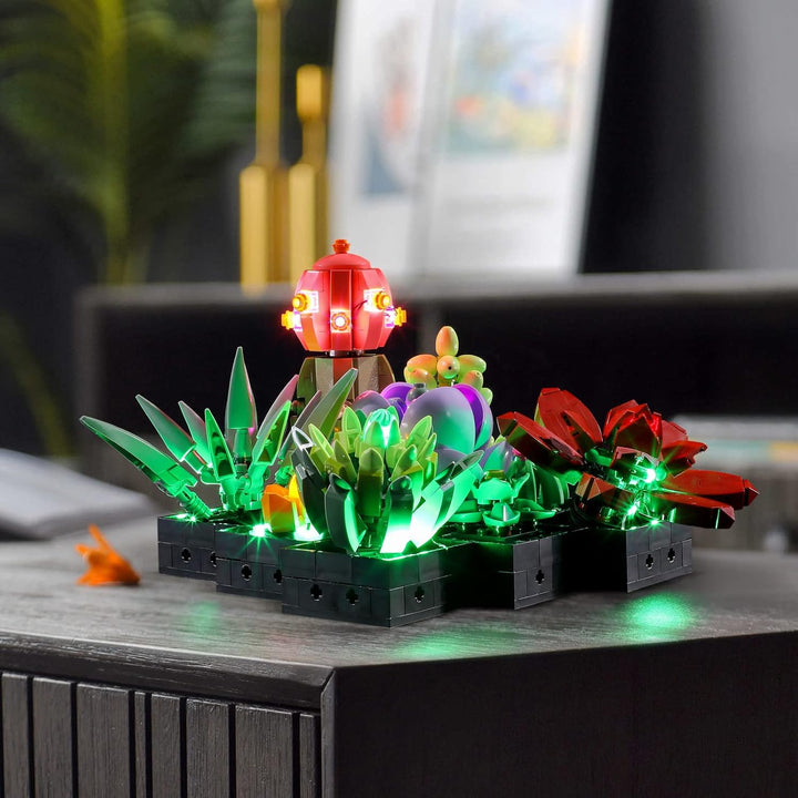 Lightailing Licht-Set Für Lego-10309 Sukkulenten - Led-Beleuchtungsset Kompatibel Mit Lego Bausteine