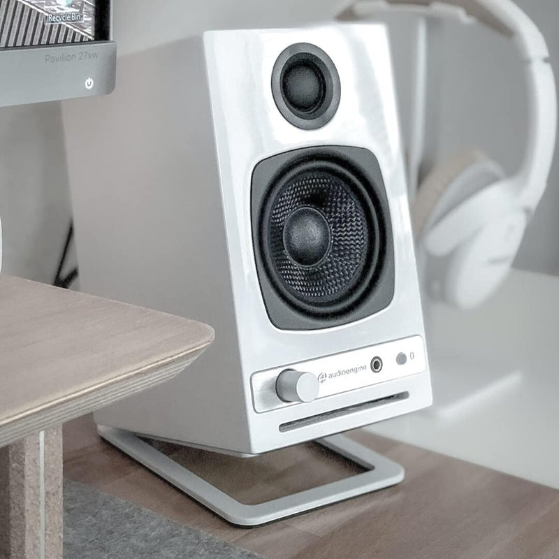 Audioengine HD3 Wireless Speakers mit Bluetooth - 60W Verkabelt Computer-Lautsprecher für Desktop-Mo