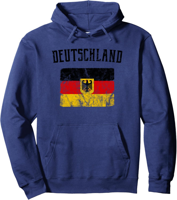 Deutschland (Vintage) - Deutschland Flagge Pullover Hoodie