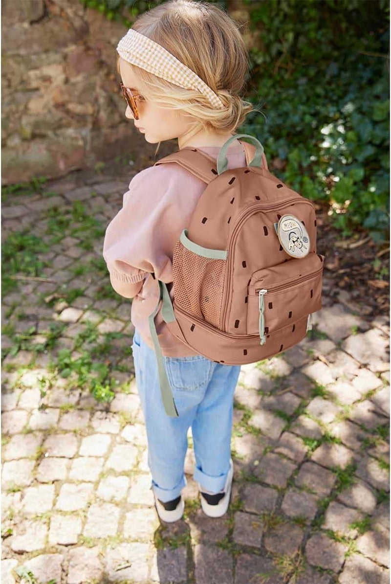 LÄSSIG Kinderrucksack mit Brustgurt Kindergartentasche Kindergartenrucksack 27 cm, 6,5 Liter, 3 Jahr