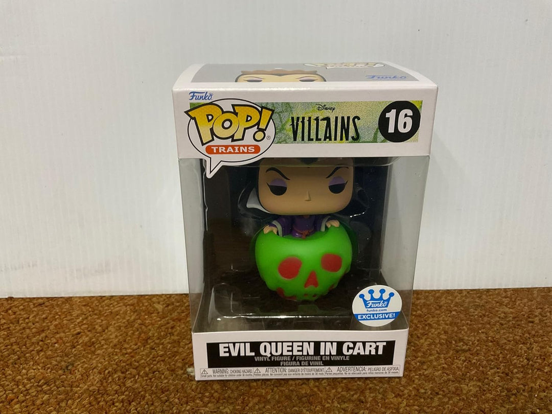 Funko Pop ! Villains 16 Evil Queen in Cart Exclusive
